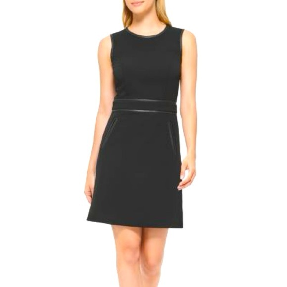 Tory Burch Scuba Crepe Sheath Midi Pocket Dress - Picture 1 of 5